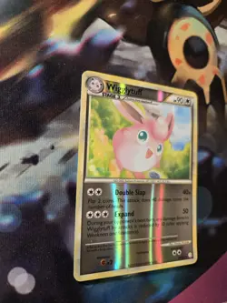 Wigglytuff 56/123 Heartgold & Soulsilver Reverse Holo Pokemon TCG Card NM - Image 3