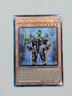 GIRSU, THE ORCUST MEKK-KNIGHT - Ultimate Rare - RA03-EN026 - 1st Ed - NM/M - Image 1