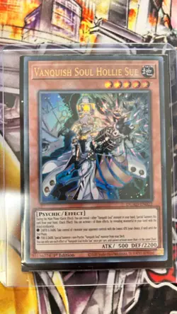 Vanquish Soul Hollie Sue DUAD-EN022 Ultra Rare Near Mint 1st Edition Yugioh - Image 2