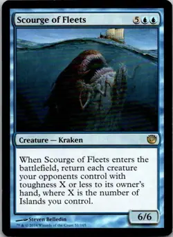 Scourge of Fleets Journey into Nyx MTG NM - Image 1