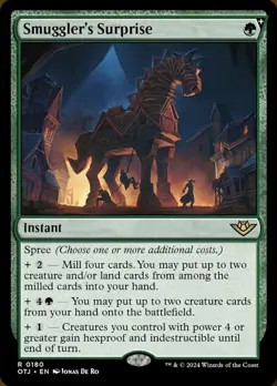 Mint/Near-Mint, English - 1 x MTG Smuggler's Surprise Outlaws of Thunder Junctio - Image 1