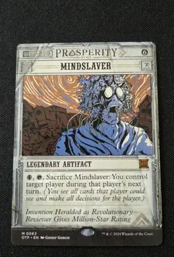 MTG - Mindslaver - Outlaws of Thunder Junction: Breaking News - NM Mythic #63 - Image 1