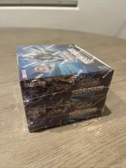 YuGiOh Toon Chaos Booster Box - Unlimited Edition - Konami Sealed - Pegasus! X 2 - Image 2
