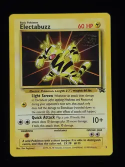 Electabuzz (Movie Promo) 02/53 Pokemon WoTC Promo 🔥🔥🔥 - Image 1