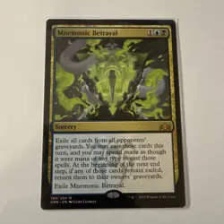 MTG: Mnemonic Betrayal - Guilds of Ravnica - Regular Mythic - NM - CEDH Staple - - Image 1