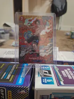 Portgas D. Ace OP02-013 SR SP Alt Art Two Legends OP-08 English Super Rare NM - Image 1
