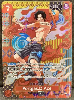 Portgas D Ace OP08 (SP) OP02-013 Two Legends One Piece Tcg English - Image 1