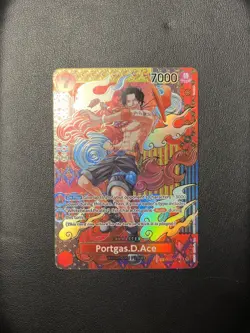 Portgas D Ace OP08 (SP) OP02-013 Two Legends One Piece TCG English - Image 1