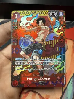 Portgas.D.Ace OP08 (SP) OP02-013 Two Legends Foil *MINT* - Image 1