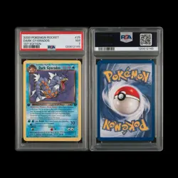 2000 Pokemon 1st Edition Team Rocket Dark Gyarados 25/82 PSA 7 NM (1) - Image 3