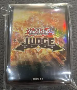 Yugioh Gold Hieroglyphs 2024 Judge Sleeves UNUSED SEALED - Image 1