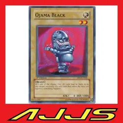 YuGiOh - Ojama Black - DP2-EN004- 1st Edition - NM/M - Image 1