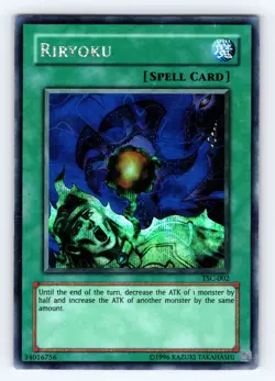 Yugioh Riryoku TSC-002 Prismatic Secret Rare Holo - MP 💎 - Image 1