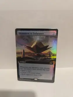 Monument to Endurance (Extended Art) Aetherdrift Foil Near Mint - Image 1