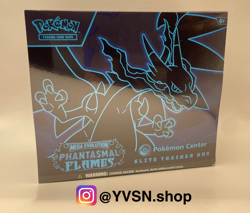 Pokemon Phantasmal Flames Pokemon Center ETB Elite Trainer Box Sealed - Image 1