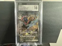 Pokemon Greninja ex 132 Sv: Scarlet & Violet Promo Cards Holo: (CGC 10)!! - Image 1