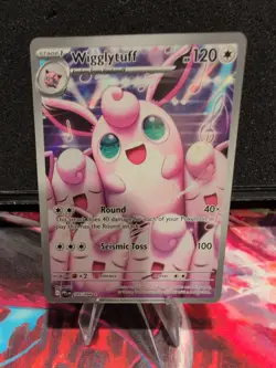TCG Pokemon Wigglytuff 105/094 Me02: Phantasmal Flames Holo Pack Fresh 🔥🔥Nm IR - Image 1