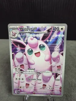 Wigglytuff 105/094 Me02: Phantasmal Flames Holo Pokemon Illustration Rare! Mint - Image 1