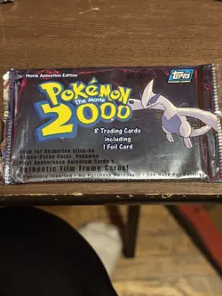 Pokemon 2000 The Movie Trading Cards 💥sealed Pack💥 - Image 1