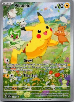 Pokemon TCG Pikachu Promo SV: Scarlet & Violet Promo Cards 088 NM - Image 1