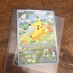Pokemon TCG SV: Scarlet & Violet Promo Cards #088 Pikachu NM - Image 1