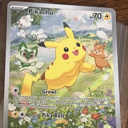Pokemon TCG SV: Scarlet & Violet Promo Cards #088 Pikachu NM - Image 4