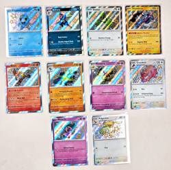 Pokemon TCG Lot x10: Gold Star Baby Shiny Art Holo-Rare Paldean Fates Cards NM - Image 1