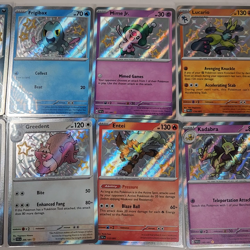 Pokemon TCG Lot x10: Gold Star Baby Shiny Art Holo-Rare Paldean Fates Cards NM - Image 2