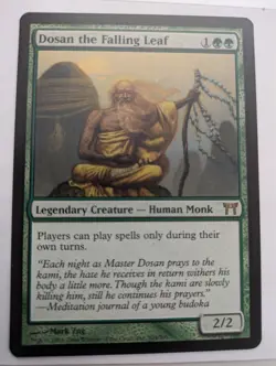 Dosan the Falling Leaf Champions of Kamigawa MTG NM Free shipping&tracking - Image 1