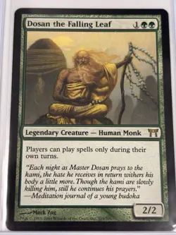 MTG Dosan the Falling Leaf - Champions of Kamigawa 205/306 Rare - Image 1