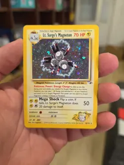 Pokemon Card, Lt. Surge's Magneton 8/132 Gym Heroes WOTC - Image 2
