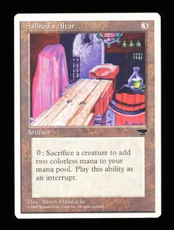 * * 1x Ashnod's Altar x1 * * Chronicles MTG MP Moderately Played - Image 1