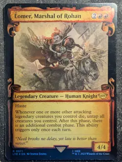 Eomer, Marshal of Rohan - Foil Showcase - LOTR: Tales of Middle Earth (MTG) - Image 1