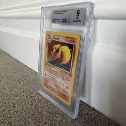 1999 Pokemon Jungle FLAREON #3 1ST EDITION HOLO BGS 9 (Sub Grades - 10 surface) - Image 2