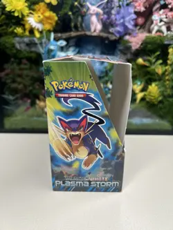 Pokemon Black & White Plasma Storm EMPTY Booster Box - Image 4