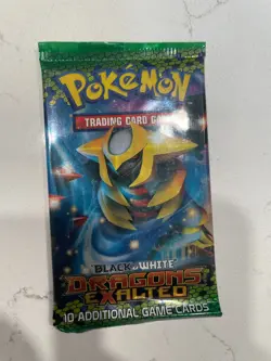 HEAVY!!! Pokemon Black and White Dragons Exalted booster pack Sealed - Image 1