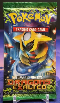 Dragons Exalted Booster Pack ~ Pokemon Black & White ~ Unweighed Factory Sealed - Image 1