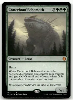 Craterhoof Behemoth #385 (NM) Jumpstart JMP Magic MTG - Image 1