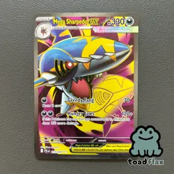 Mega Sharpedo ex 113/094 Phantasmal Flames Pokemon English Ultra Rare NM - Image 1