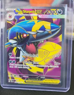 Pokemon TCG - Mega Sharpedo ex - 113/094 - Phantasmal Flames - NM Ultra Rare - Image 1