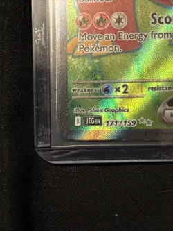 Volcanion EX UR 171/159 Ultra Rare Journey Together Full Art Pokemon TCG English - Image 4