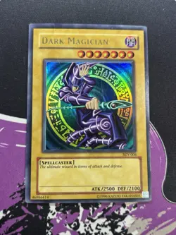 Yugioh Dark Magician SDY-006 Ultra Rare Unlimited LP - Image 1