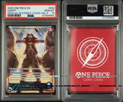 PSA 10 USOPP One Piece TCG OP10-042 Official Ltd Ed Vol. 3 PROMO ENGLISH POP 1 - Image 3