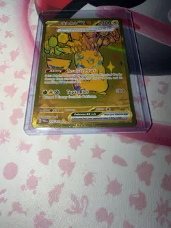 Pikachu EX Prismatic Evolutions Holo Hyper Rare Card 179/131 - Image 1