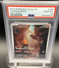 Charmander 168/165 Sv2a: Pokemon Card 151 Holo (Japanese) PSA 10 - Image 2