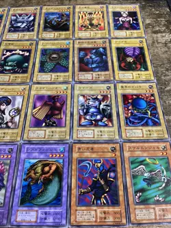 Yu Gi Oh Japanese Vol.3 common complete set No Ref old school 38cards - Image 2