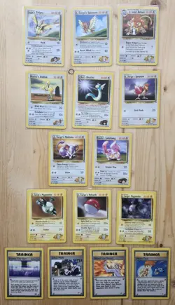 *HUGE* 70 Card Lot - Pokemon - Gym Leader Series - 2000 - Pokemon Card Lot - Image 3