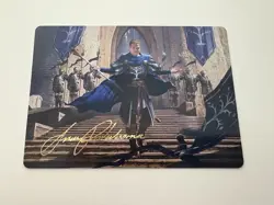 Faramir Steward of Gondor Art Series Gold Stamp Auto Stamp MTG Magic Card NM LTR - Image 1