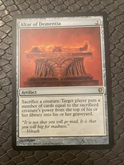 Altar of Dementia MTG Conspiracy LP particularly strong graveyard chicanery - Image 1