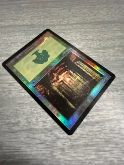 MTG - Forest FOIL Retro Frame - Dominaria Remastered DMR - NM - FREE SHIPPING - Image 3